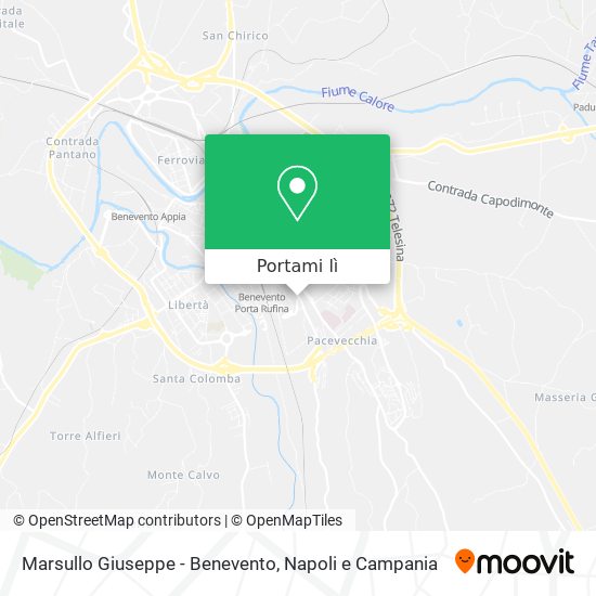 Mappa Marsullo Giuseppe - Benevento
