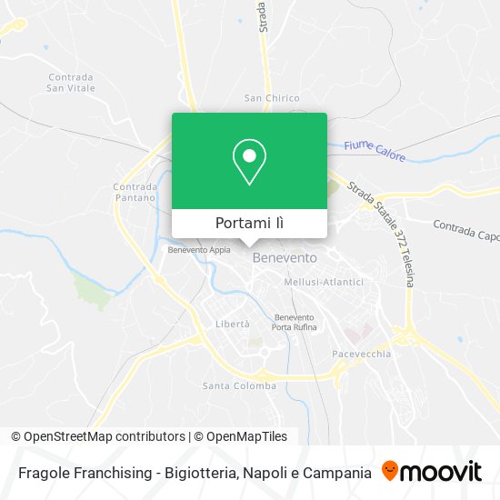 Mappa Fragole Franchising - Bigiotteria