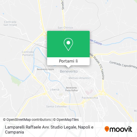 Mappa Lamparelli Raffaele Avv. Studio Legale