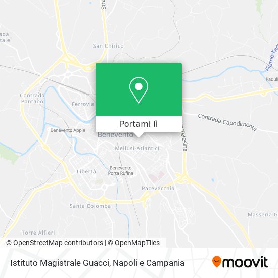 Mappa Istituto Magistrale Guacci