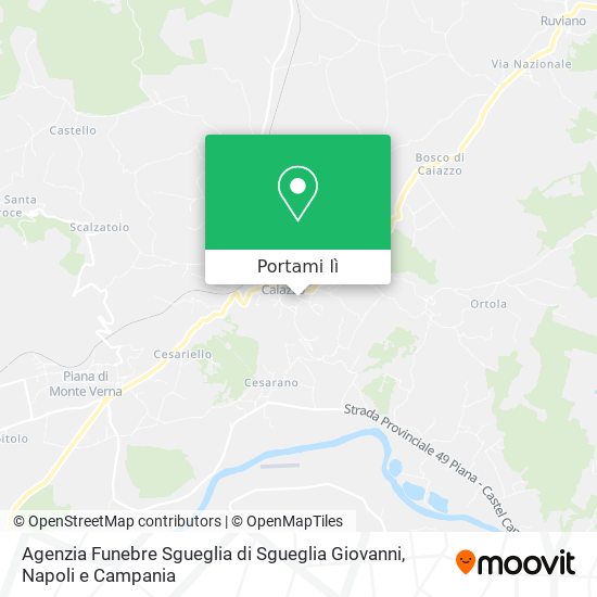 Mappa Agenzia Funebre Sgueglia di Sgueglia Giovanni