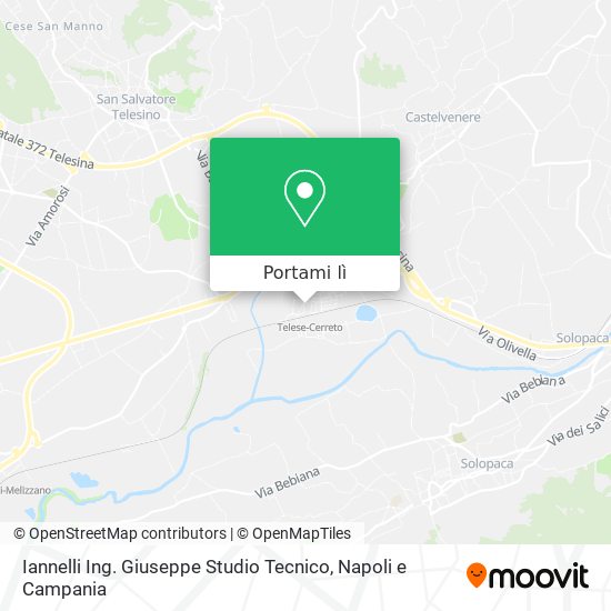 Mappa Iannelli Ing. Giuseppe Studio Tecnico
