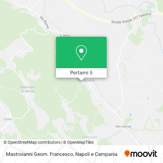 Mappa Mastroianni Geom. Francesco