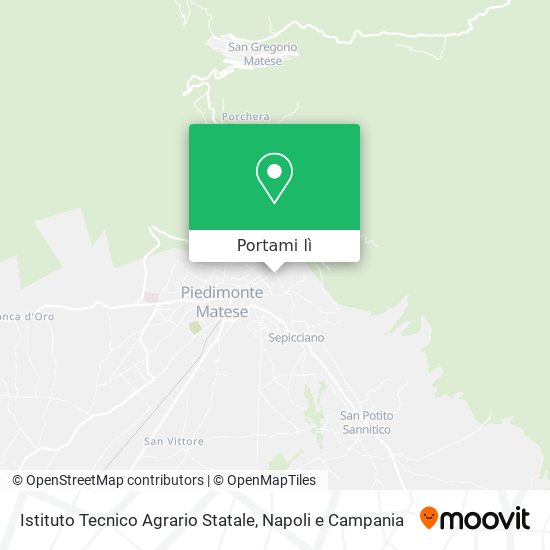 Mappa Istituto Tecnico Agrario Statale
