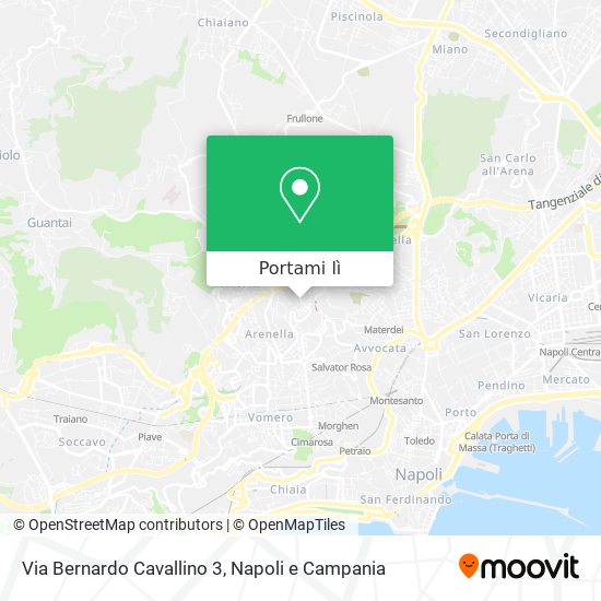 Mappa Via Bernardo Cavallino 3