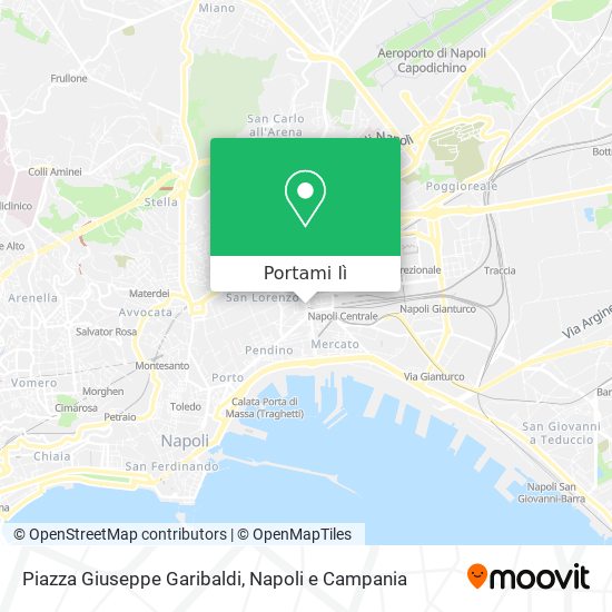 Mappa Piazza Giuseppe Garibaldi