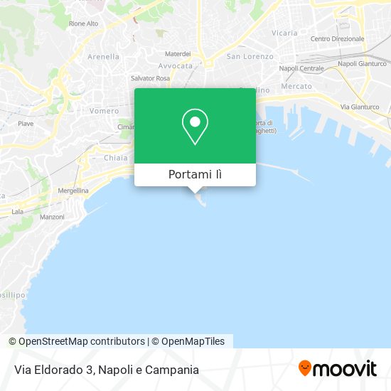 Mappa Via Eldorado 3