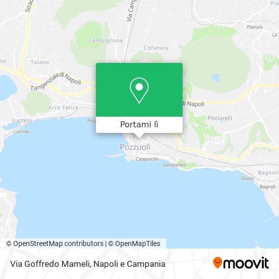 Mappa Via Goffredo Mameli