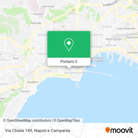 Mappa Via Chiaia 149