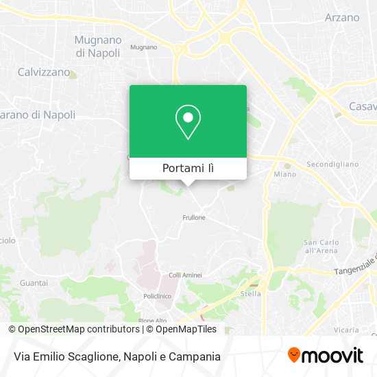 Mappa Via Emilio Scaglione