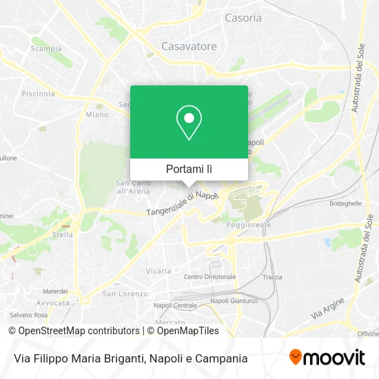 Mappa Via Filippo Maria Briganti