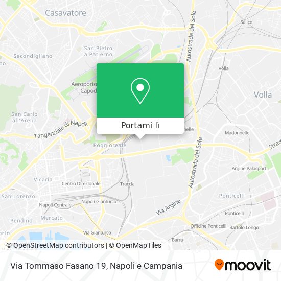 Mappa Via Tommaso Fasano 19