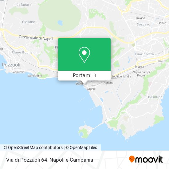 Mappa Via di Pozzuoli 64
