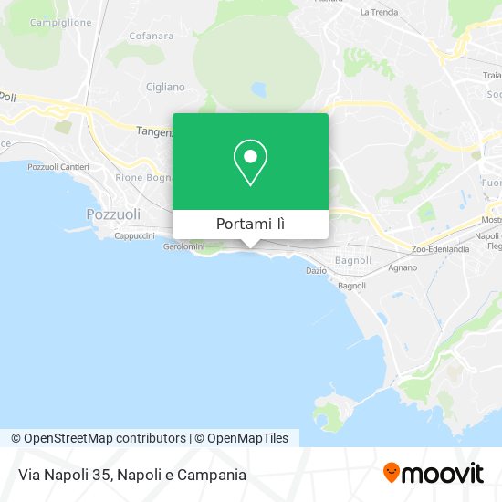 Mappa Via Napoli  35