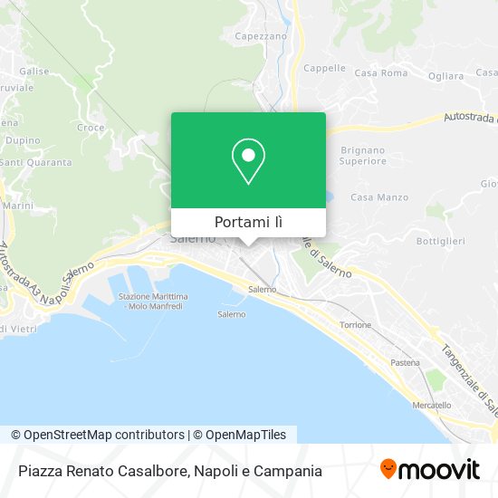 Mappa Piazza Renato Casalbore