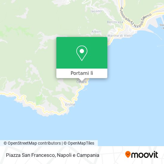 Mappa Piazza San Francesco