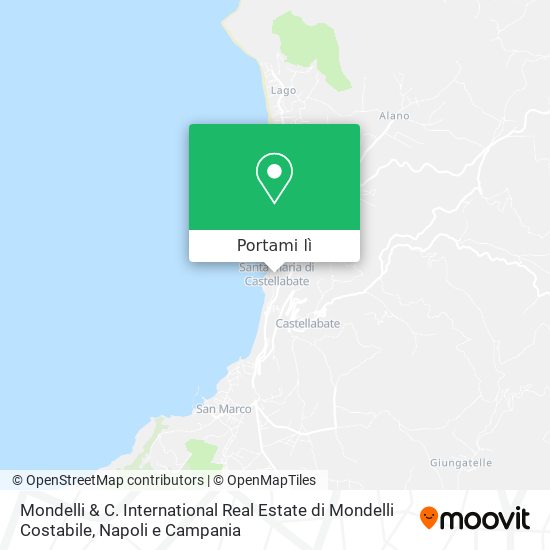 Mappa Mondelli & C. International Real Estate di Mondelli Costabile