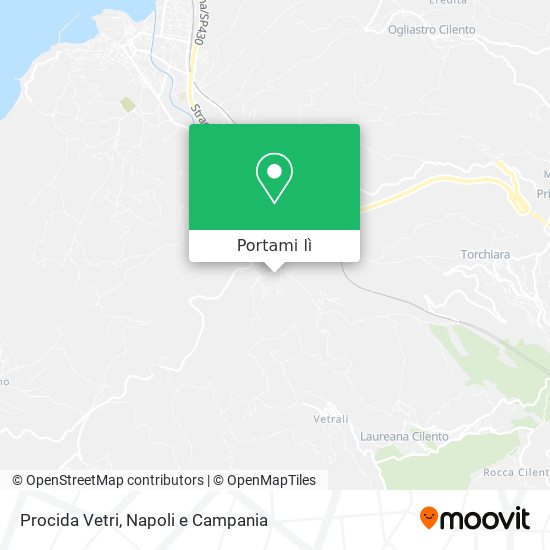 Mappa Procida Vetri