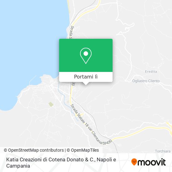 Mappa Katia Creazioni di Cotena Donato & C.