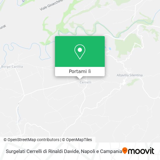 Mappa Surgelati Cerrelli di Rinaldi Davide