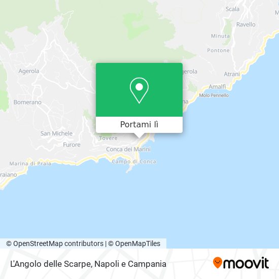 Mappa L'Angolo delle Scarpe