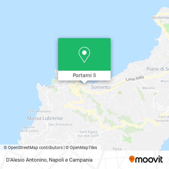 Mappa D'Alesio Antonino
