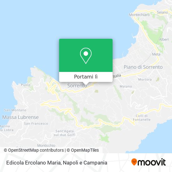 Mappa Edicola Ercolano Maria