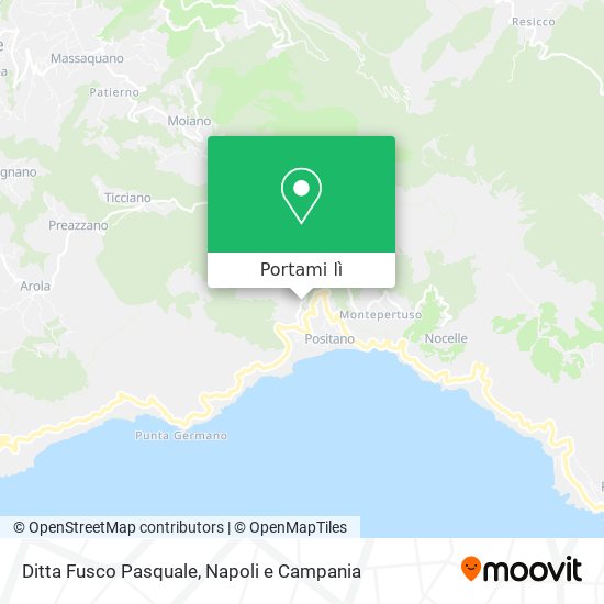 Mappa Ditta Fusco Pasquale