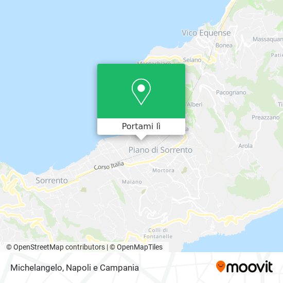 Mappa Michelangelo