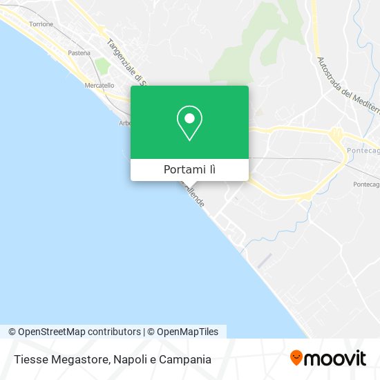 Mappa Tiesse Megastore
