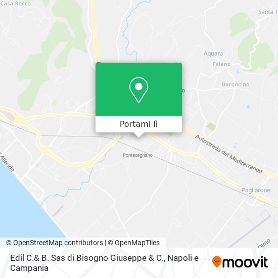 Mappa Edil C.& B. Sas di Bisogno Giuseppe & C.