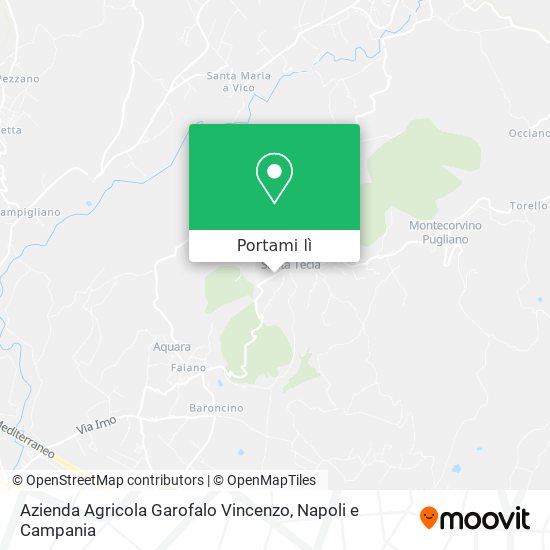 Mappa Azienda Agricola Garofalo Vincenzo