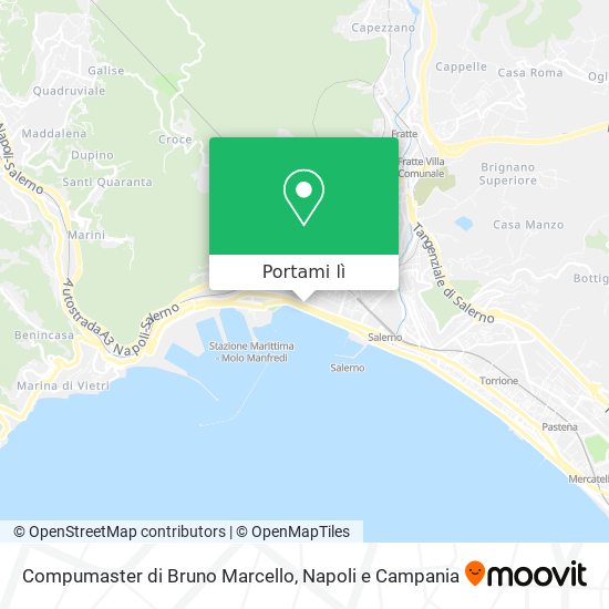 Mappa Compumaster di Bruno Marcello