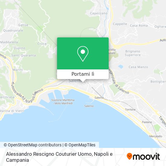 Mappa Alessandro Rescigno Couturier Uomo