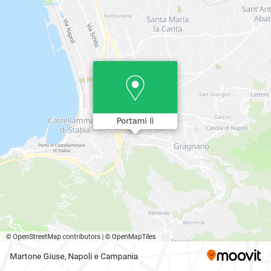 Mappa Martone Giuse