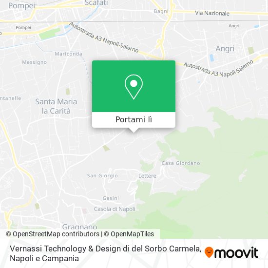 Mappa Vernassi Technology & Design di del Sorbo Carmela