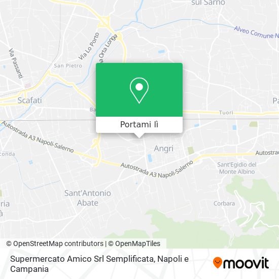 Mappa Supermercato Amico Srl Semplificata