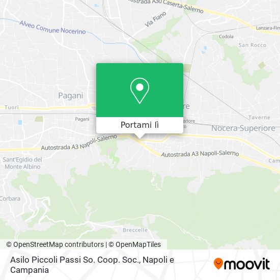 Mappa Asilo Piccoli Passi So. Coop. Soc.