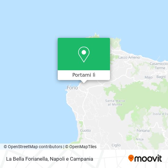 Mappa La Bella Forianella