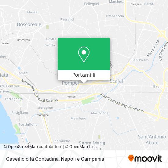 Mappa Caseificio la Contadina