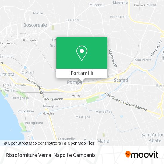 Mappa Ristoforniture Vema