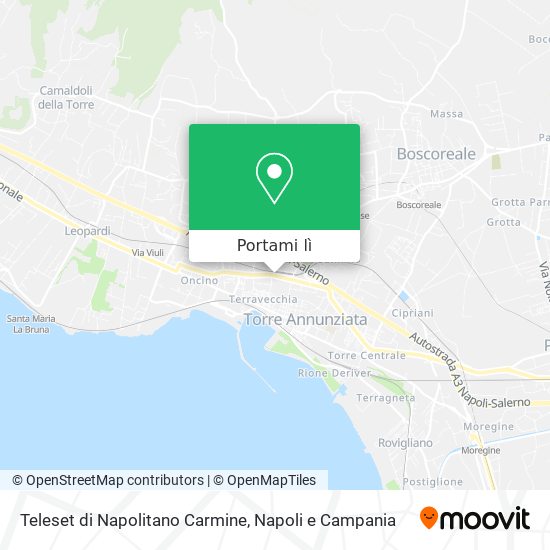 Mappa Teleset di Napolitano Carmine