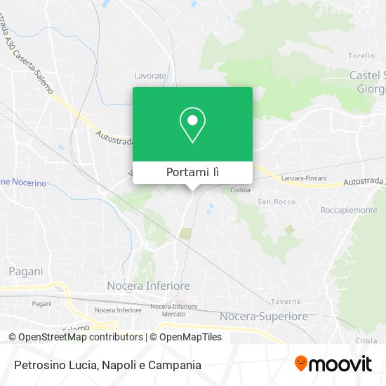Mappa Petrosino Lucia