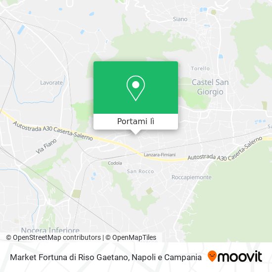 Mappa Market Fortuna di Riso Gaetano