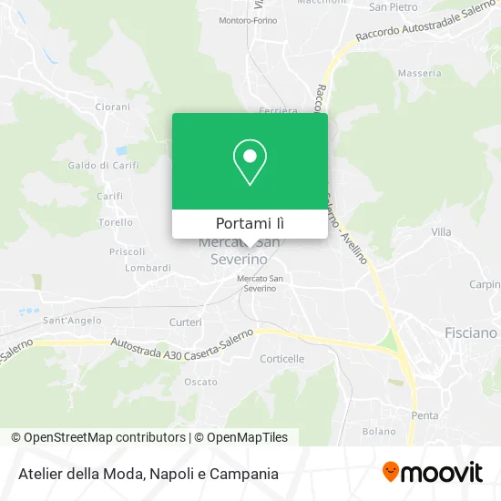 Mappa Atelier della Moda