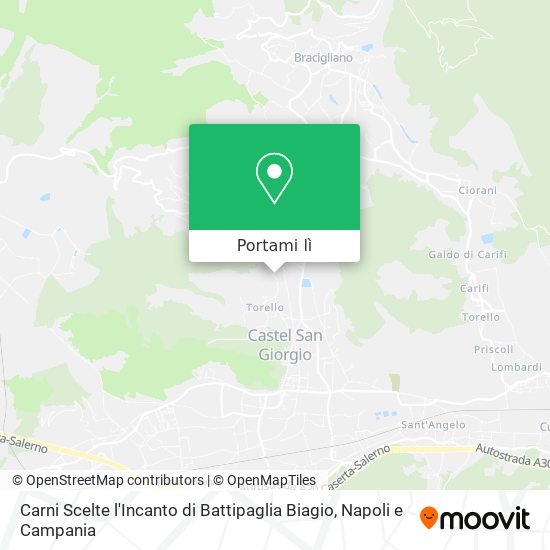 Mappa Carni Scelte l'Incanto di Battipaglia Biagio