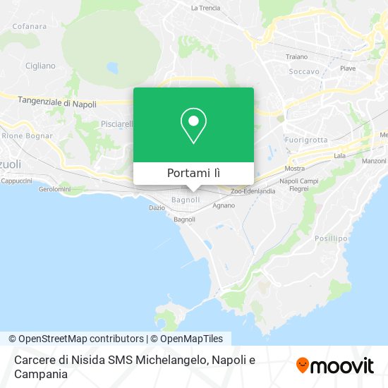 Mappa Carcere di Nisida SMS Michelangelo