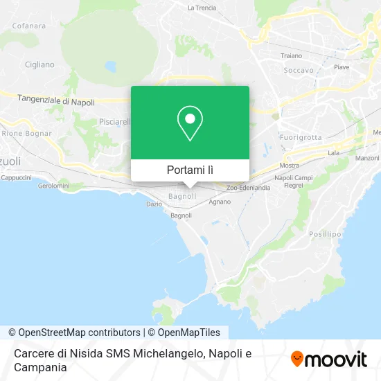 Mappa Carcere di Nisida SMS Michelangelo