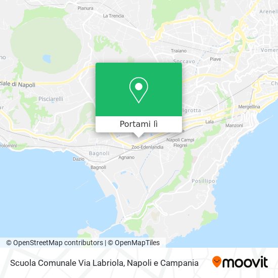 Mappa Scuola Comunale Via Labriola