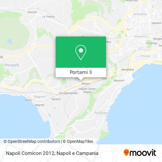 Mappa Napoli Comicon 2012